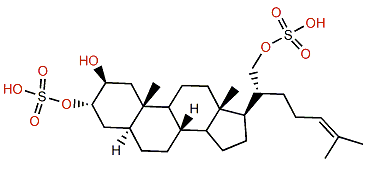 5a-Cholest-24-en-2b,3a,21-triol 3,21-disulfate